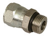 Hydraulic Adapter, 1/2-In. Male 0-Ring Boss x 1/2-In. Female JIC Swivel