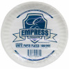 Uncoated Paper Plates, White, 6 In., 100-Ct.
