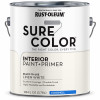 Sure Color Interior Wall Paint & Primer, Eggshell Linen White, 1 Gallon (2 pieces)