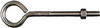 Eye Bolts, Stainless Steel, 3/8 x 6 In.