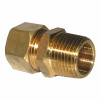 5/8 In. Compression x 1/2 In. MPT Brass Adapter