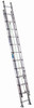 Werner 24 Ft. Aluminum Extension Ladder with 225 Lb. Load Capacity Type II Duty Rating