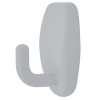 Snap Wall Hook, White, 50-Lb. Load