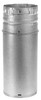 Stove Pipe Pellet Vent, Adjustable Length, 3 x 12 In.