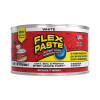 FLEX PASTE Super Thick Waterproof Rubberized Paste, White, 1-Lb. Tub