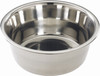 Stainless Steel Dog Dish, Mirror Finish, 1 Qt.
