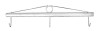 Chain Link Stretcher Bar, 3 Hooks