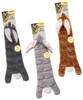 Skinneez Squeaker Rabbit Dog Toy, Assorted, 20 In.