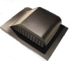 Slant Aluminum Roof Vent, Brown, 50-Sq. In.