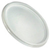 Pail Lid, White Plastic, 1-Gallon