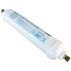 Inline Carbon Ice Maker Furnace Filter, 1/4 In. OD Compression Fittings, 10 In.