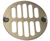 Shower Drain, 3-1/2 In. Stainless Steel, With 2 In. Female Iron Pipe Thread