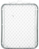 Bent Frame Chain Link Walk Gate, 42 x 48 In.