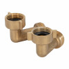 Eastman Washing Machine Elbow - 4 In. FHT x 3/4 In. MHT (2-Pack)