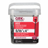 RSS 5/16-in x 4-in Structural Screw Black Exterior Wood Screws 100CT