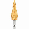 DeWalt  3/16-in. - 7/8-in. Impact ready titanium nitride coating step drill bit