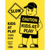 Hy-Ko 18"x32" Kids at Play Yard Sign