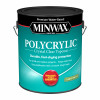 Minwax  Polycrylic™ Protective Finish, Clear Ultra Flat, Clear, 1 Gallon