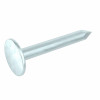 Grip-Rite  1EGRFG 1 in. x 11-Gauge Electrogalvanized Smooth Shank Flat Head Roofing Nails, 50 pound
