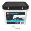 Grip-Rite  112EGRFGBK 1-1/2 in. x 11-Gauge Electrogalvanized Smooth Shank Flat Head Roofing Nails