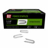 GR 1-1/2 In. 9 ga Hot Galvanized Fence Staple (67-Count, 1 Lb.)
