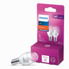 2PK 7W C7 CLR LED Bulb