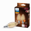 2PK 25W B11 AMB LEDBulb
