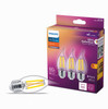 3PK 60W BA11 WG LEDBulb
