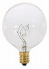 2PK 25W G16.5 CL Bulb