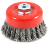 Knotted Wire Cup Brush, 4-In.