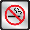 NO SMOKING SYMBL PLAQUE