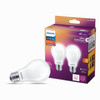 2PK 60W A19 SW LED BULB