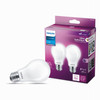 2PK 60W FRAA19 LED BULB