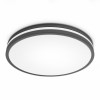 14" BLK CEILING LIGHT