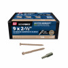 Grip-Rite DeckForce #9 x 2-1/2 In. Tan Composite Deck Screw (1 Lb.)