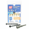 Grip-Rite PrimeGuard Plus 5/16 In. x 3 In. Hex Washer Head Structural Screw (20-Count)