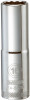 Metric Deep Socket, 12-Point, 1/2 In. Drive, 16mm
