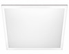 LED Bright Flush Mount Ceiling Fixture, Selectable Color Temp, 12.5 Watts, White, 2 x 2 Ft.