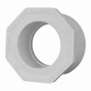 Schedule 40 Reducing Pipe Bushing, White, 4 x 2 In. Spigot x Slip
