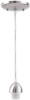 Decorative Mini Pendant Light Kit, Nickel