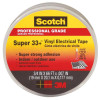 Super 33+ Electrical Tape, Black Vinyl, .75 In. x 66 Ft.