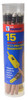 Marking Pencils & Sharpener, Round, 15-Pk.