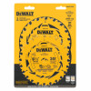 Circular Saw Blades, 18T & 24T, 6-1/2 In., 2-Pk.