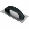 Tile Trowel, Square, 1/4 x 1/4 x 1/4 In.