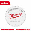 Circular Saw Blade, 40 Teeth, 10 In.