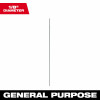 Thunderbolt Long Black Oxide Drill Bit, 12 x 1/8 In