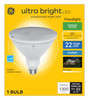 LED Ultra Bright Floodlight Bulb, PAR38 Medium Base, Daylight, 16 Watt