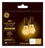 LED Vintage Light Bulbs, A19, Medium Base, 6 Watts, 2-Pk.
