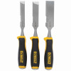 3-Pc. Wood Chisel Set, Chrome-Steel Blades