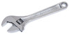Adjustable Wrench, Chrome, 10 In.